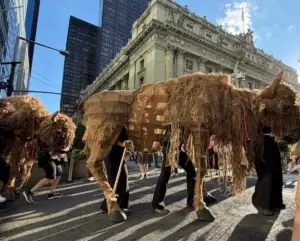 a-herd-of-life-sized-buffalo-puppets-migrates-through-lower-manhattan-in-historic-procession