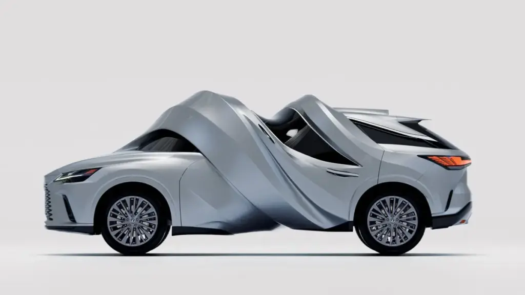 mschf-and-lexus-transform-electrified-vehicles-into-surreal-form-car-sculptures-for-new-york-debut