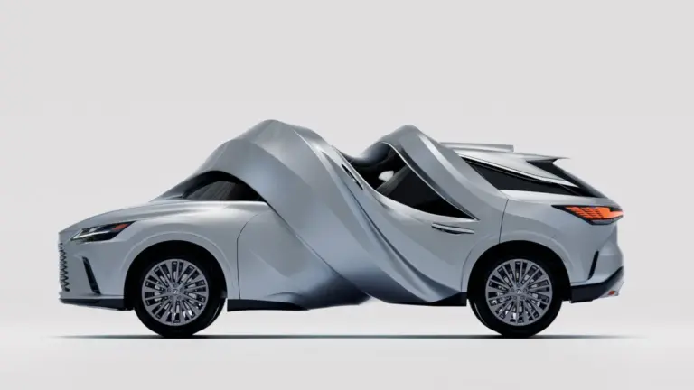 mschf-and-lexus-transform-electrified-vehicles-into-surreal-form-car-sculptures-for-new-york-debut